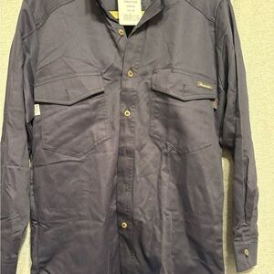 Worksite Dark Blue Lightweight Long sleeve Shirt